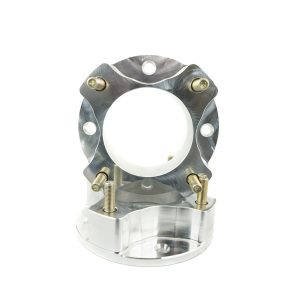 Aluminum wheel spacer compatible with Kawasaki Teryx, enhances stability and performance.